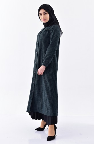 Bottoned Cape 7097-06 Emerald Green 7097-06