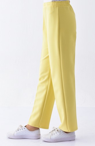 DURAN Elastic Waist Pants 2050-04 Yellow 2050-04