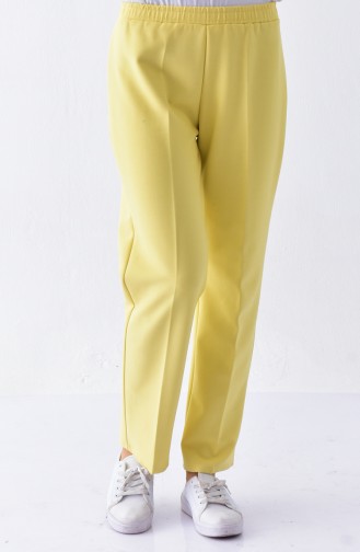 DURAN Elastic Waist Pants 2050-04 Yellow 2050-04