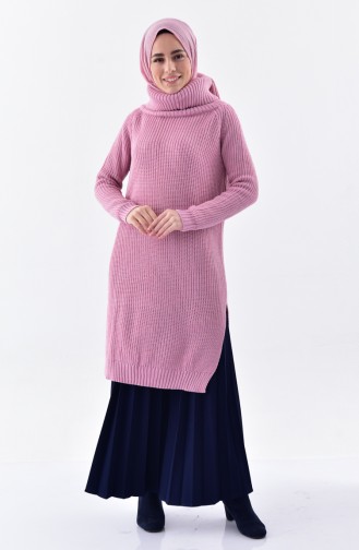 Polo-neck Knitwear Sweater 4023-16 Powder 4023-16