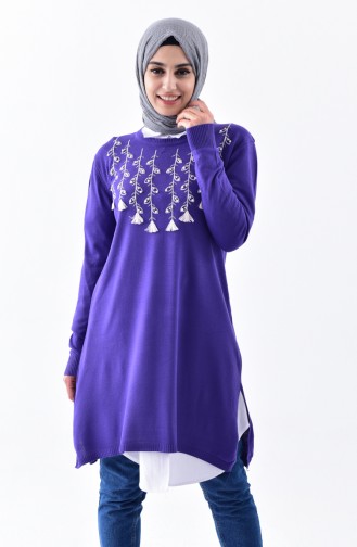 Purple Sweater 14148-02