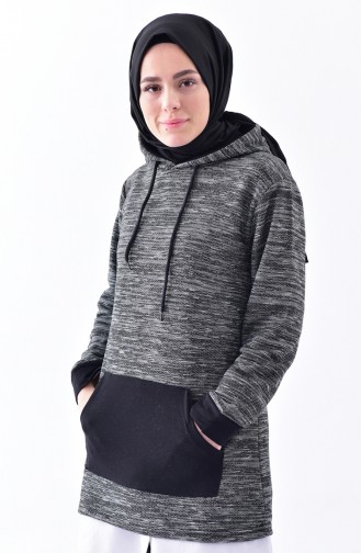 Hooded Sweatshirt 18116-01 Black 18116-01