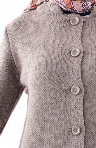 Knitwear Buttons Cardigan 3916-07 Navy Blue 3916-09