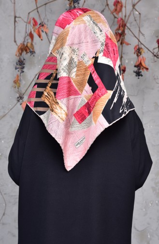 Patterned Twill Scarf 2143-03 Powder 2143-03