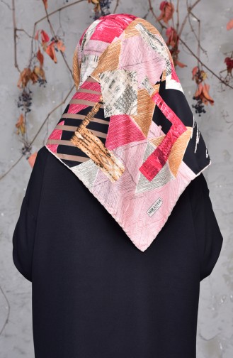 Patterned Twill Scarf 2143-03 Powder 2143-03