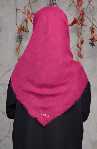 Cotton Scarf 2144-13 Pink Black 2144-13