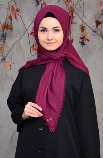 Cotton Scarf 2144-16 Light Damson 2144-16