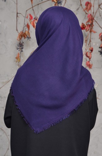 Cotton Scarf 2144-28 Navy Blue Purple 2144-28