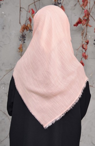 Cotton Scarf 2144-31 Lilac Salmon 2144-31