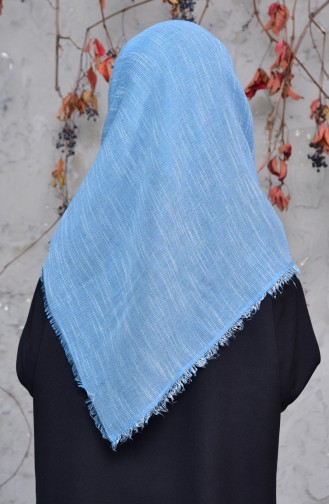 Cotton Scarf 2144-39 Blue 2144-39