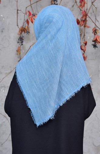 Cotton Scarf 2144-39 Blue 2144-39