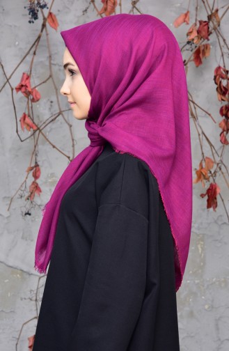 Cotton Scarf 2144-40 Fuchsia Lilac 2144-40