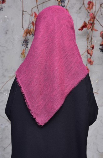 Cotton Scarf 2144-42 Dark Pink Brown 2144-42