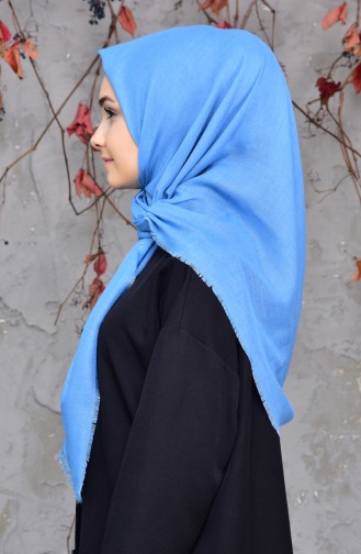 Cotton Scarf 2144-45 Blue 2144-45