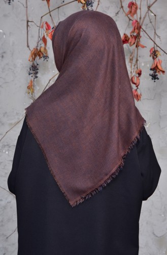 Cotton Scarf  2144-49 Navy Blue Brown 2144-49