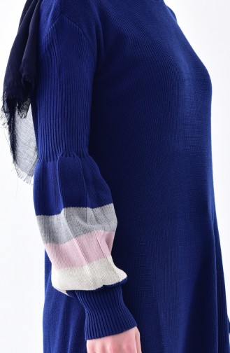 Pull Tricot 4035A-04 Bleu Roi 4035A-04