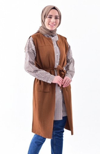 Triko Yelek 4040-08 Kiremit