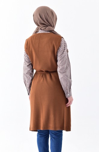 Triko Yelek 4040-08 Kiremit