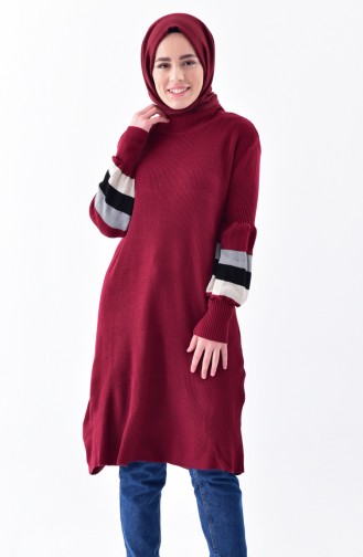 iLMEK Knitwear Sweater 4035A-03 Claret Red 4035A-03