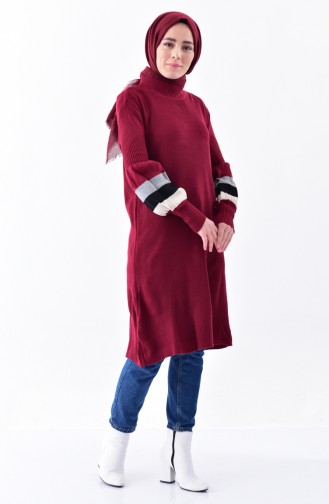 iLMEK Knitwear Sweater 4035A-03 Claret Red 4035A-03