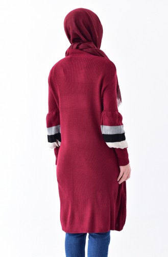 iLMEK Knitwear Sweater 4035A-03 Claret Red 4035A-03