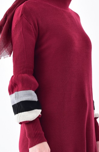 iLMEK Knitwear Sweater 4035A-03 Claret Red 4035A-03
