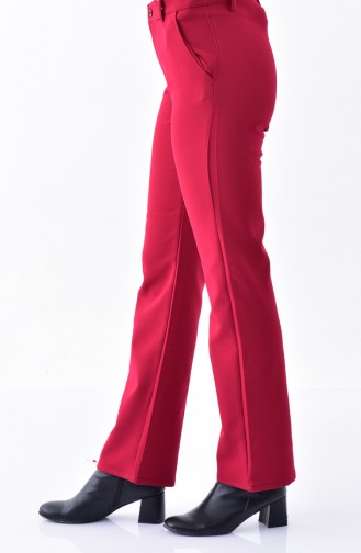 Pantalon avec Poches 2330-03 Bordeaux 2330-03