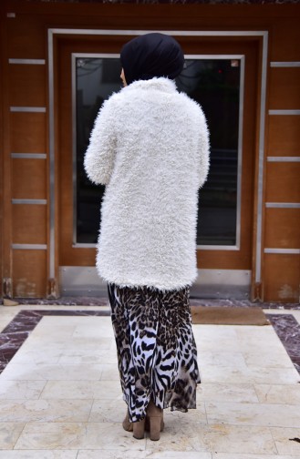 Plush Coat 50377-01 Ecru 50377-01