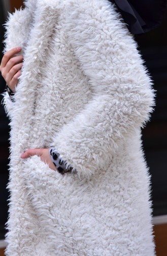 Plush Coat 50377-01 Ecru 50377-01