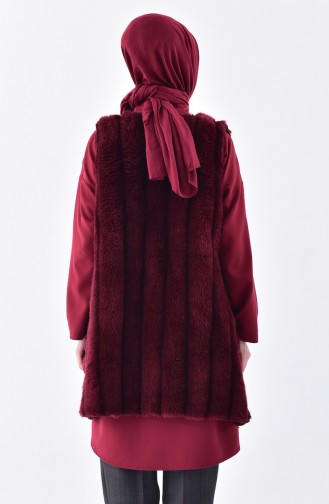 Claret red Gilet 70127-03