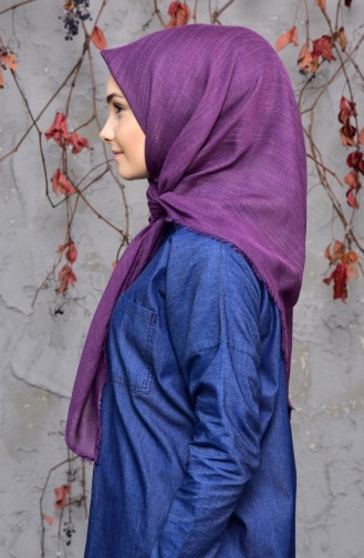 Cotton Scarf 2144-04 Purple 2144-04