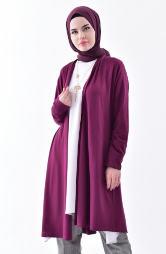 Basic Cardigan 1052-01 Fuchsia 1052-01