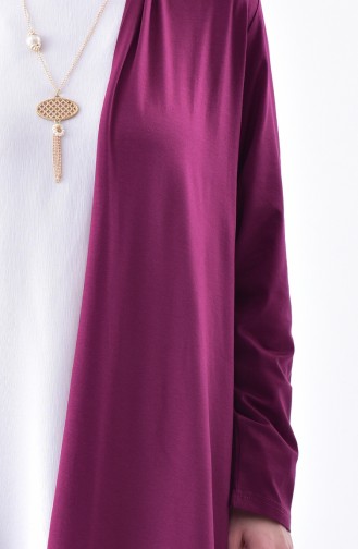 Basic Cardigan 1052-01 Fuchsia 1052-01