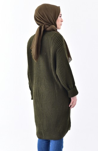 Strickpullover 4017-08 Khaki 4017-08