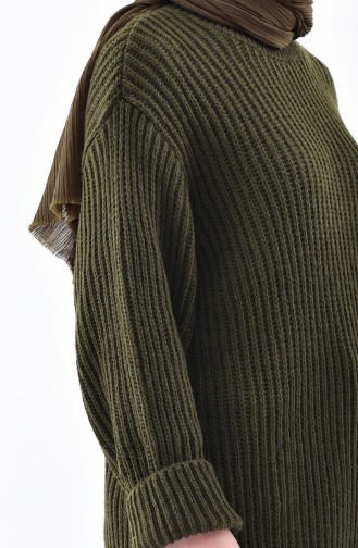 Strickpullover 4017-08 Khaki 4017-08