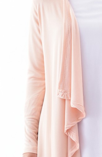 BWEST Basic Long Cardigan 8188-11 Powder 8188-11