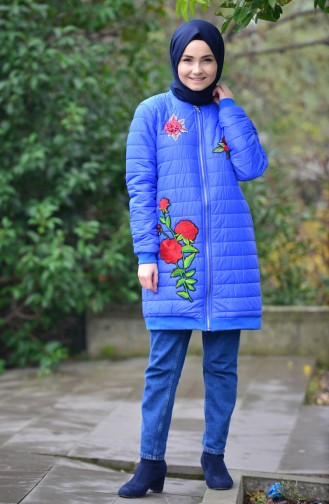 Decorated Coat 5005-03 Saxon Blue 5005-03