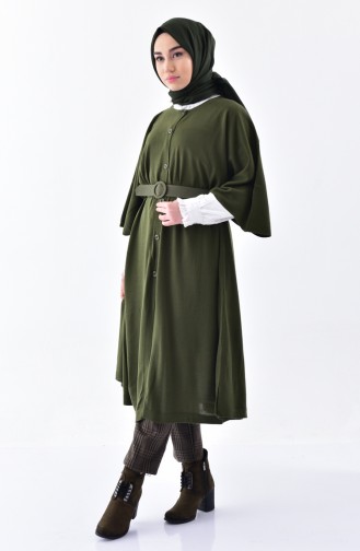 Khaki Poncho 4029-02