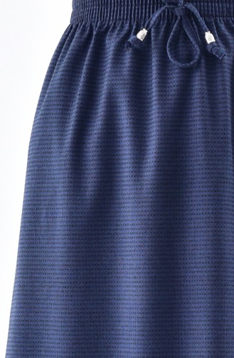 Patterned Skirt 1060-03 Indigo 1060-03