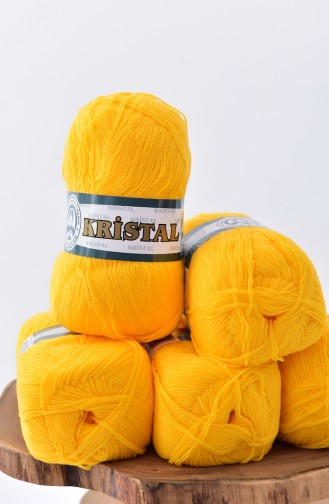 Textiles Women´s Crystal Yarn 269-029 Yellow 269-029