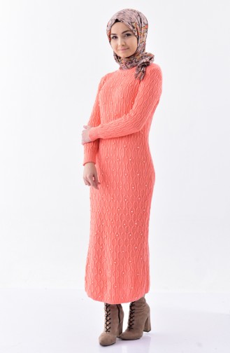 Knitted pearls Dressbise 7705-04 Salmon 7705-04