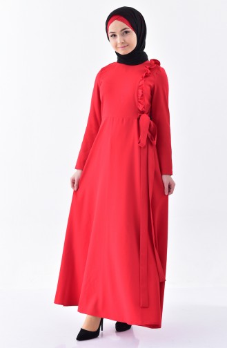 Robe a Froufrous 0197-09 Rouge 0197-09