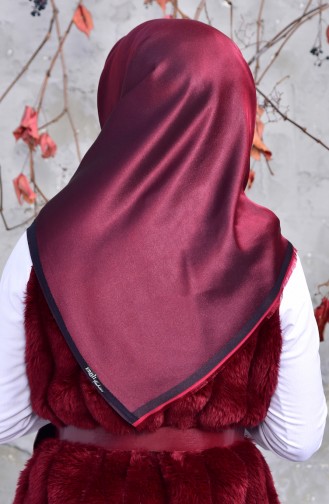 Plain Viscose Scarf 901414-01 Maroon 901414-01
