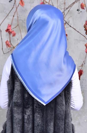 Plain Viscose Shawl 901414-11 Light Blue 901414-11