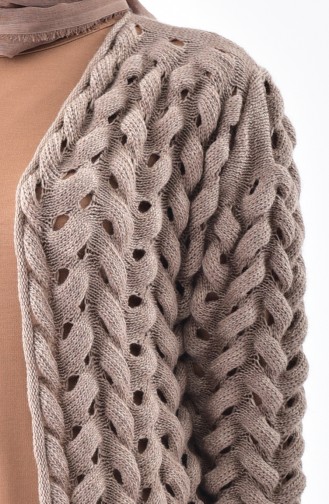 Knitwear Cardigan 1015-01 Mink 1015-01
