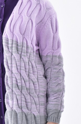 Knitwear Cardigan 3117-04 Lilac 3117-04