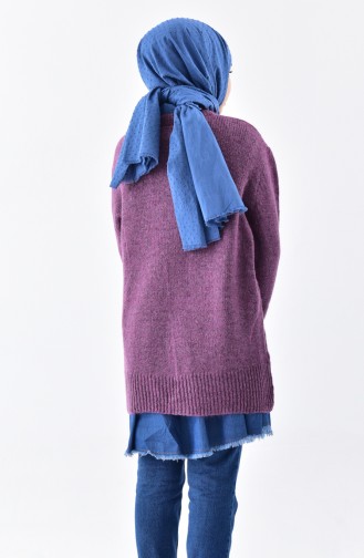 Pull Tricot 10050-02 Pourpre 10050-02