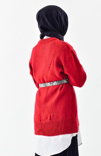 Pull Tricot 10050-06 Rouge 10050-06