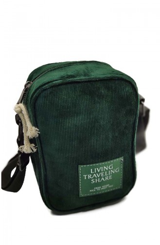 حقيبة كتف نسائية بتصميم كروس  U0002-03 لون أخضر 0002-03