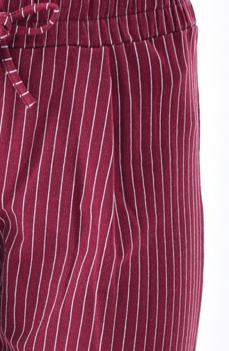 Striped Pant 1329-09 Claret Red 1329-09